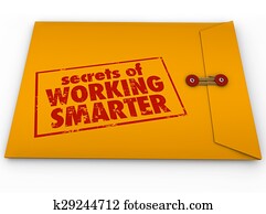 Secrets of Working Smarter Yellow Envelope How to Advice Information Secrets of Working Smarter Yellow Envelope How to Advice Information