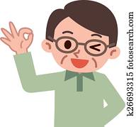 Senior man Senior man