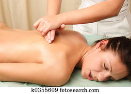 woman massage