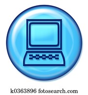 Computer Button Computer Button