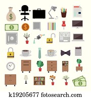 escritório, desenho