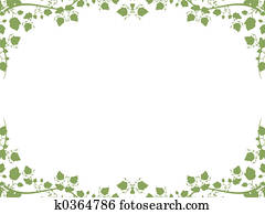 Foliage border Foliage border