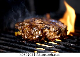 Grilling Burger Grilling Burger