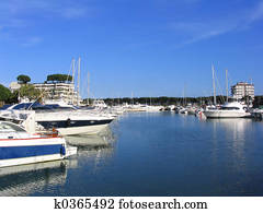 Sailing boats and yachts