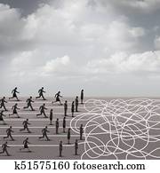 schwierige, wahlen, krise