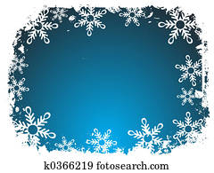 Snowflake border Snowflake border