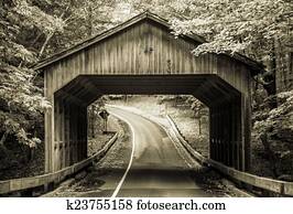 Vintage Covered Bridge Vintage Covered Bridge