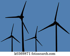 Wind farm turbines Wind farm turbines