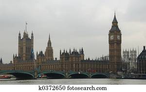 Bridge & London parliament