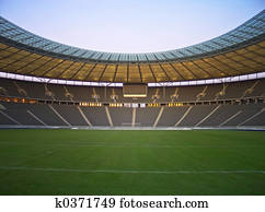 empty stadium