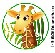 Giraffe cartoon Giraffe cartoon