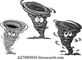 karikatur, hurricane,, tornado, und, taifun, charaktere karikatur, hurricane,, tornado, und, taifun, charaktere