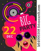 Night club poster Night club poster