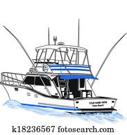 offshore, pesca esporte, bote