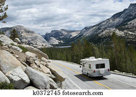RV in Yosemite RV in Yosemite