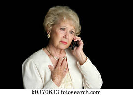 Senior Lady - Sad News