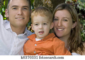 ung familie, smiling