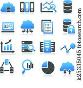 גדול, נתונים, איקון