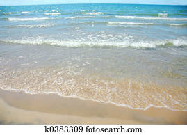 Beach wave sand Beach wave sand