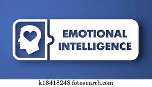 Emotional Intelligence in Flat Design Style. Emotional Intelligence in Flat Design Style.