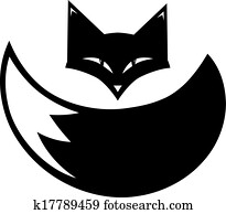 Fox silhouette for your design Fox silhouette for your design