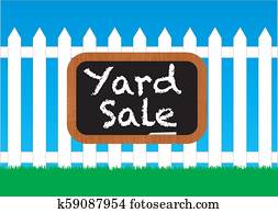 Yard Sale Clip Art EPS Images. 562 yard sale clipart vector