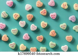 Candy Conversation Hearts for Valentine's Day Candy Conversation Hearts for Valentine's Day