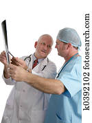 Doctors Consulting on Xray