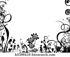 foliage border foliage border