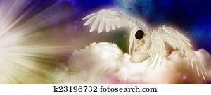 Praying angel Praying angel