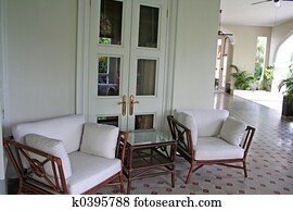 Tropical colonial architectur