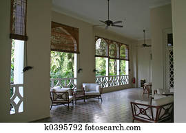 Tropical colonial architectur