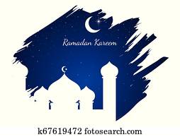 גרפי, דוגמה, של, a, מסגד