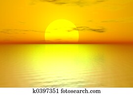 זהוב, עלית שמש