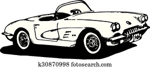 60'S Corvette sketch 60'S Corvette sketch