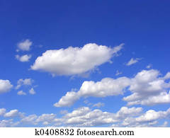 Blue sky and clouds