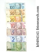 brasileño, dinero