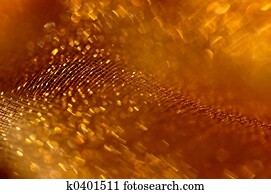 Golden wave background