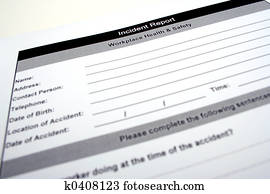 incidente, relatório