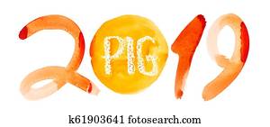 novo, 2019, ano porco