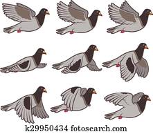 לטוס, יונה, אנימציה, שדון