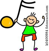 מוסיקה, צחק