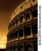 Colosseum sunrise Colosseum sunrise