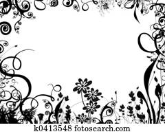 full foliage frame full foliage frame