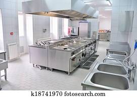 Professional kitchen interior Professional kitchen interior