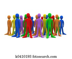Toon crowd #4 Toon crowd #4