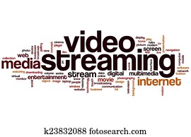 Video streaming word cloud Video streaming word cloud