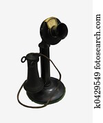 altmodisch, telefon