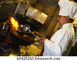 Chef Cooking Chef Cooking