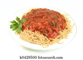 espaguete, jantar